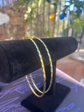Load image into Gallery viewer, 4” gold hoops
