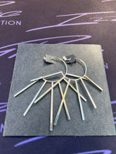 Load image into Gallery viewer, Gold plated sun burst earrings
