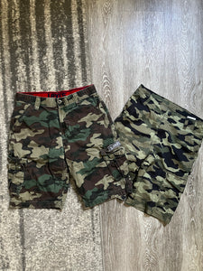 Boys Camo cargo shorts (bundle)